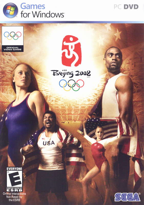 Beijing 2008 box art for Xbox 360